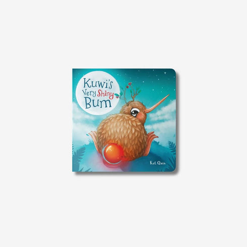 Kuwi's Very Shiny Bum Board Book-Illustrated Publishing-Matakana Pharmacy
